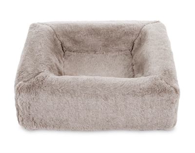 Bia Bed Fleece Hoes Hondenmand Taupe Bia-45 45x45x12 CM