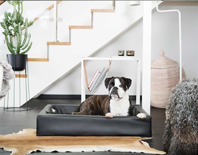 Bia Orthopedische Hondenmand Zwart 85x70x15 cm — Comfortabele rustplek voor je hond
