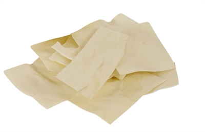 Petsnack Chips Wit 500 GR - Kauwsnacks van buffelhuid