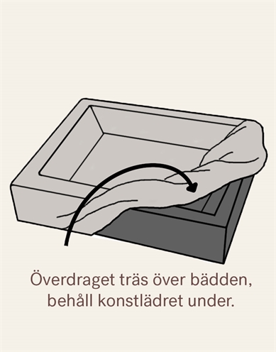 Bia Hondenmand Hoes Fluweel Bruin 85x70x15 cm — Luxe ligplek voor je hond