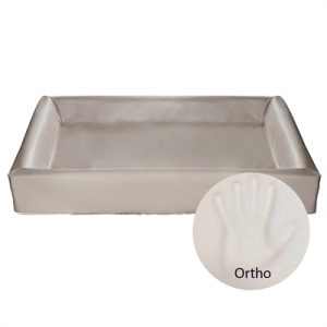 Bia Hondenmand Orthopedisch Taupe 100x80x15 cm