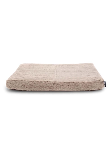 Bia Bed Fleece Hoes Matras Ligbed Taupe 100x80x5 CM