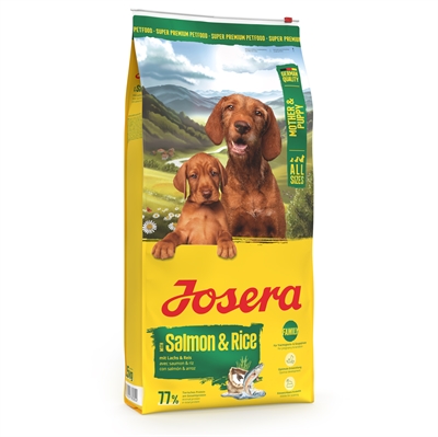 JOSERA All Sizes Mother/Puppy Zalm/Rijst 12,5 KG