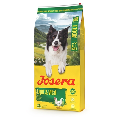 JOSERA All Sizes Adult Light & Vital 12,5 KG hondenvoer