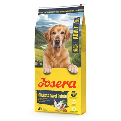 Josera Medium Maxi Adult Kip / Zoete Aardappel 12,5 KG