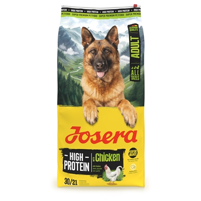 JOSERA High Protein Adult Chicken 12,5 KG - Droogvoer voor actieve honden