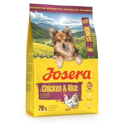 JOSERA Mini Senior Chicken/Rice 3 KG hondenvoer