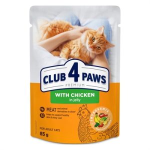 CLUB 4 PAWS Adult Kip In Gelei 24x85 GR