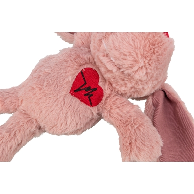 Trixie Hond Valentijn Pluche Speelgoed 28 CM Roze