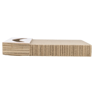 Trixie Krabplank Valentijn Karton Zalm 38x30x5 cm met Ballen