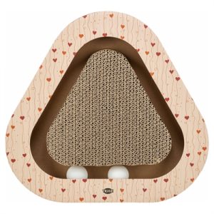 Trixie Krabplank Valentijn Driehoekig Karton 36x36x5 cm