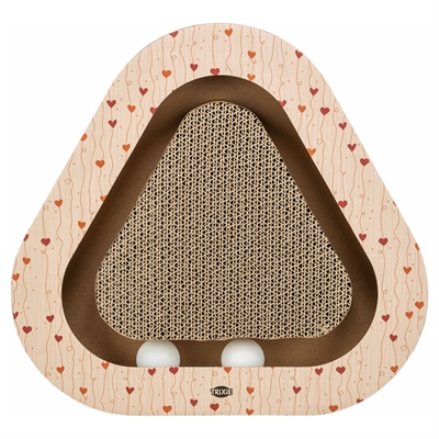 Trixie Krabplank Valentijn Driehoekig Karton 36x36x5 cm