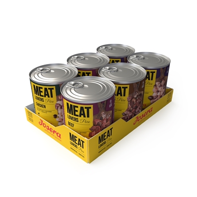 Josera Meat Lovers Pure Multipack 6x800 GR Natvoer voor Honden