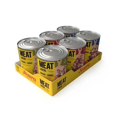 Josera Meat Lovers Menu Multipack 6 x 800 gr natvoer voor honden