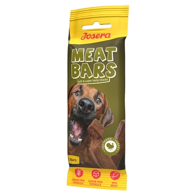 Josera Meat Bars Kalkoen 40 GR Snacks voor Honden