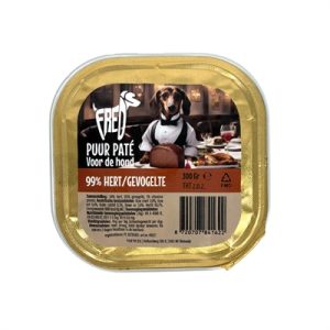 Freds Kuipje Hond Puur Hert/Gevogelte 9x300 GR