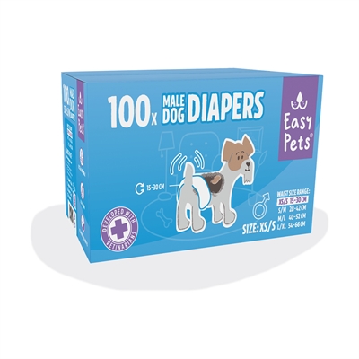 Easypets Hondenluiers Reu XS/S 100 Stuks