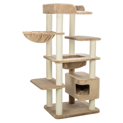 Trixie Krabpaal Brunna XXL Taupe 75x58x165 cm voor grote katten