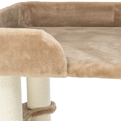 Trixie Krabpaal Brunna XXL Taupe 75x58x165 cm voor grote katten