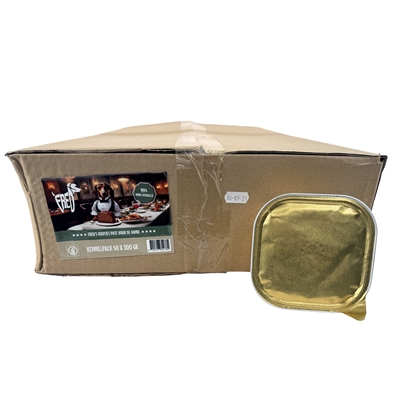 Freds Kuipje Hond Rund/Gevogelte 50x300 GR Natvoer