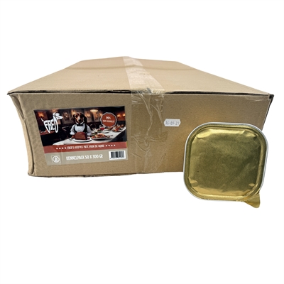 Freds Kuipje Hond Hert/Gevogelte 50x300 GR Natvoer