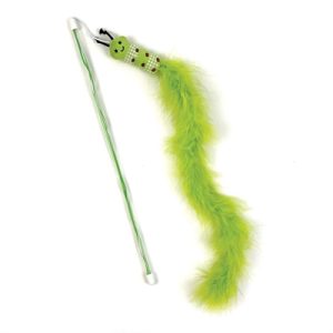 Happy Pet Kattenhengel Rups Groen 40x7,5 cm