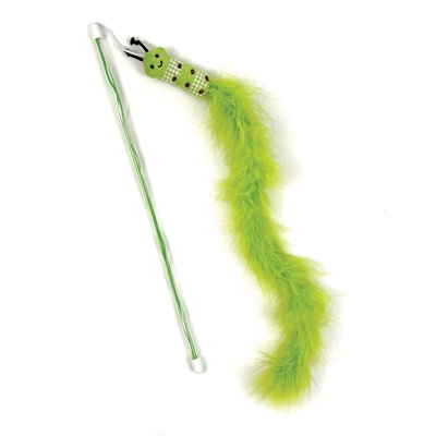 Happy Pet Kattenhengel Rups Groen 40x7,5 cm