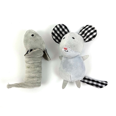 Happy Pet Tabby Patch Muizen 11 cm en 9 cm set