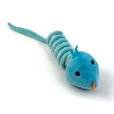 Happy Pet Tabby Patch Vogel Blauw 11 & 9 cm Kattenspeeltjes