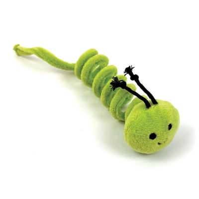 Happy Pet Tabby Patch Rupsen 12 cm en 9 cm - Kattenspeelgoed