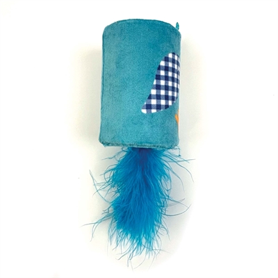 Happy Pet Tabby Patch Vogel Ratel en Roller Blauw 18x7x7 cm