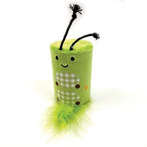 Happy Pet Tabby Patch Rups Ratel Roller Groen 18x7x7 cm