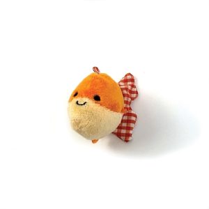 Happy Pet Tabby Patch Shaking Goudvis 10x8x4 cm Kattenspeeltje