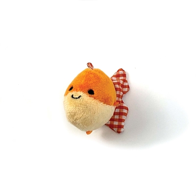 Happy Pet Tabby Patch Shaking Goudvis 10x8x4 cm Kattenspeeltje