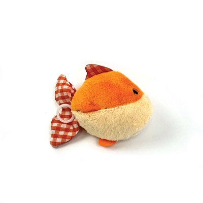 Happy Pet Tabby Patch Shaking Goudvis 10x8x4 cm Kattenspeeltje