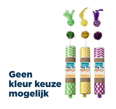 Happy Pet Tabby Patch Roller Karton 45,5x9,5x5,5 cm