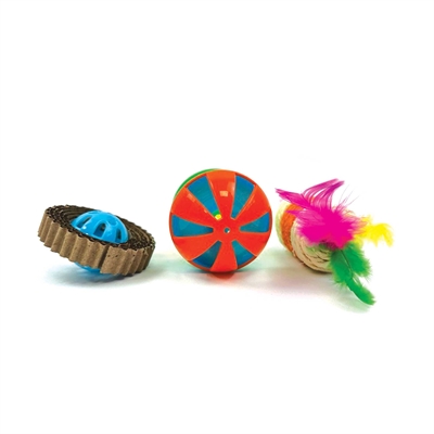 Happy Pet Tabby Patch Ratel/Roller/Krabspeeltje 9x7,5x7 cm