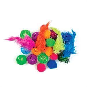 Happy Pet Tabby Patch Speelgoedset 24 st 16,5x15x4 cm