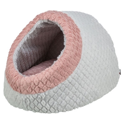 Trixie Kattenmand Iglo Kaline Mio Grijs/Oudroze 35x41x26 cm