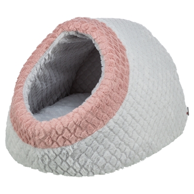 Trixie Kattenmand Iglo Kaline Mio Grijs/Oudroze 35x41x26 cm