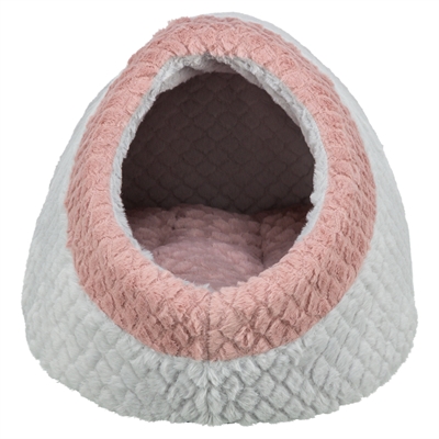 Trixie Kattenmand Iglo Kaline Mio Grijs/Oudroze 35x41x26 cm