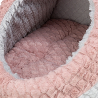 Trixie Kattenmand Iglo Kaline Mio Grijs/Oudroze 35x41x26 cm