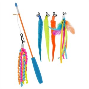 Happy Pet Tabby Patch Kattenhengel met 5 Speeltjes 39x11x2,5 cm