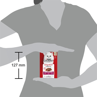 Gourmet Mon Petit Vlees 6x50 GR voor katten