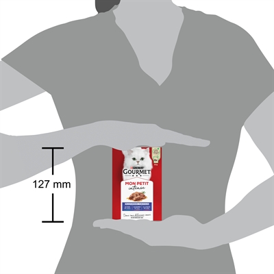 Gourmet Mon Petit Vis 6x50 GR natvoer voor katten