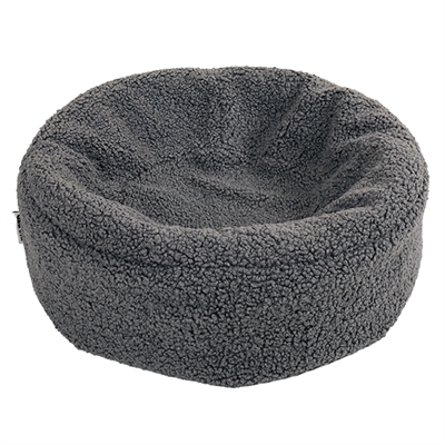 Bia Bed Hoes Teddy Grijs 50x50x12,5 CM