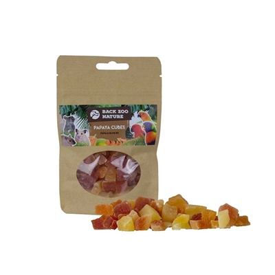 Back Zoo Nature Papaya Cubes 50 GR voor vogels en knaagdieren