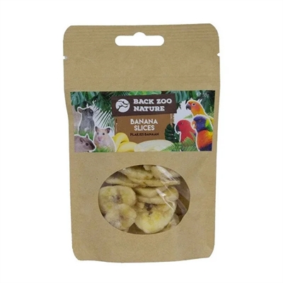 Back Zoo Nature Bananenschijfjes 35 GR voor knaagdieren en vogels