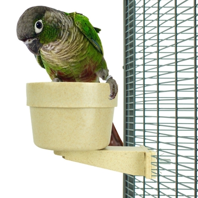 Back Zoo Nature Easy-Lock Voerbak 7x9,5 cm voor parkieten