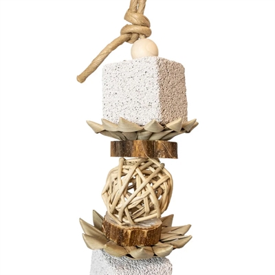 Back Zoo Nature Stone Block Rock 34x8x8 cm voor vogels